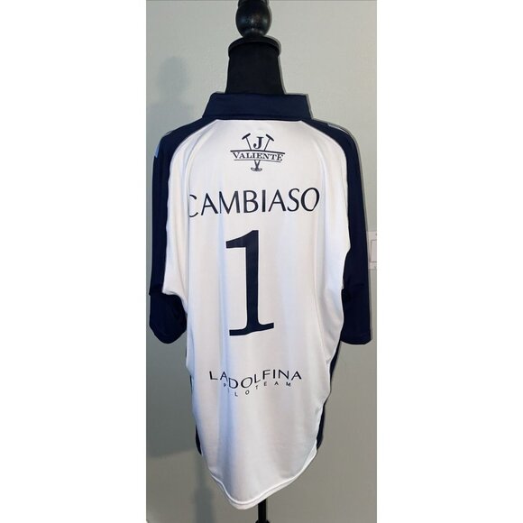 XXXL LaDolfina Polo Team Sancor Seguros Cambiaso 1 Mens Shirt - Picture 11 of 16